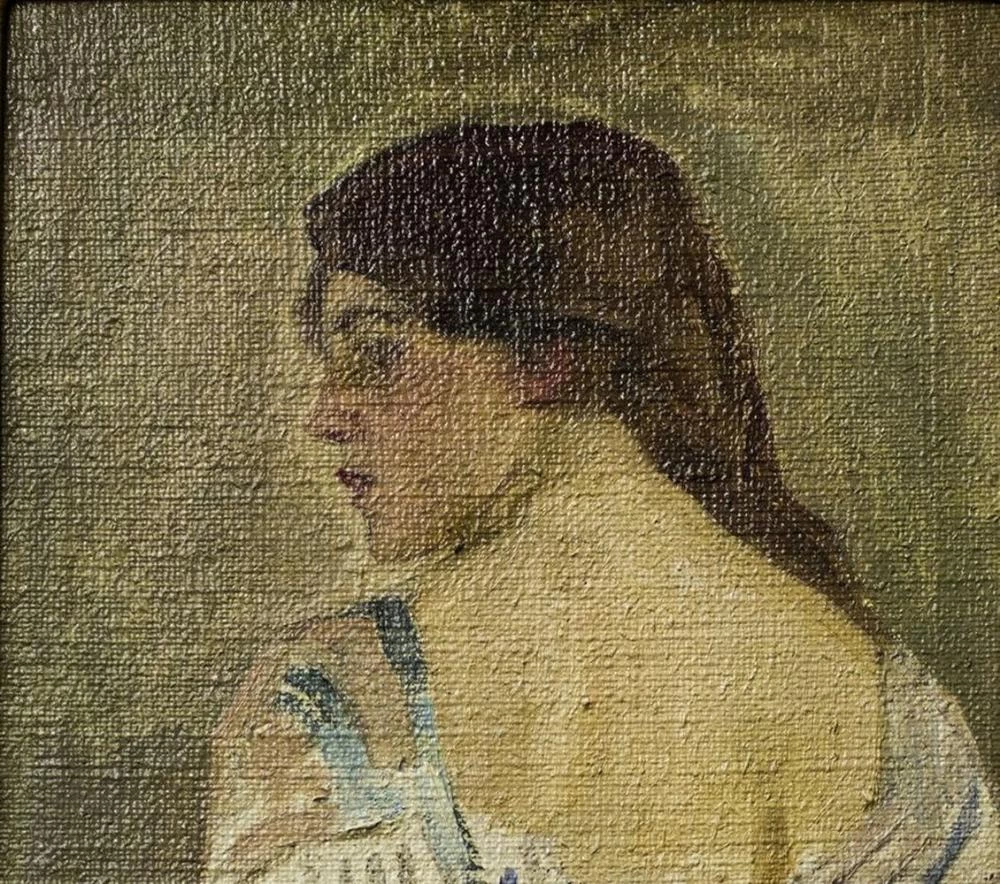 Charles Giron - Ritratto di giovane donna